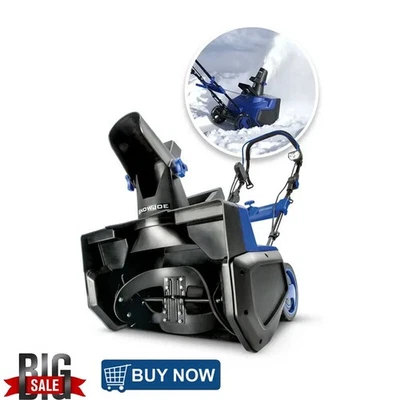 Soplador de nieve eléctrico de una sola etapa de 21 pulgadas 15-A control de conducto direccional exterior Foto 1 de 4