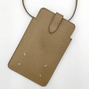 Maison Margiela Reticla Smartphone Pouch Crossbody Leather Bag, - Picture 1 of 14