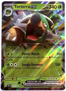 TEF EN - 012/162 Chelterrar EX / Torterra EX Gewalten der Zeit Pokémon Karte - Picture 1 of 1