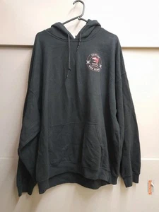 Gildan black leavers hoodie - Picture 1 of 4