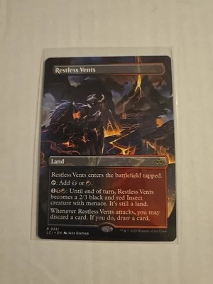 Restless Vents - LCI #351 | NORMAL | NM | MTG | BORDERLESS | FULL ART - Image 1 of 2