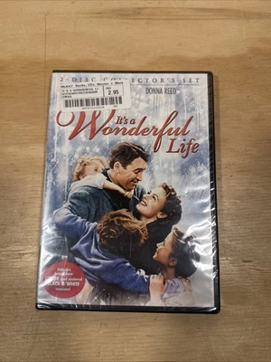 It's a Wonderful Life DVD James Stewart Donna Reed Christmas New Factory Sealed. - Image 1 of 3
