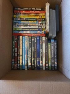 Box Of Various Dvds/Blu Rays ( Harry Potter,Road House,Shrek Plus Many More) - Picture 1 of 5