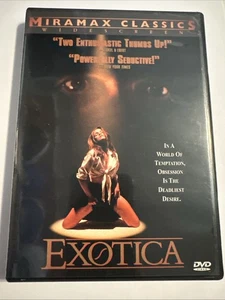 Exotica (DVD, 1999) w/ Insert, Bruce Greenwood, Mia Kirshner SCRATCH FREE - Picture 1 of 2