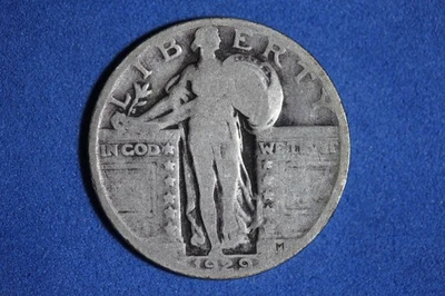 Estate Find 1929 S- Standing Liberty Quarter #K57549 - Image 1 of 2