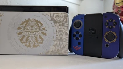 Nintendo Switch (OLED) TotK Edition w/ Skyward Sword joycons. Fantastic Shape - Image 1 of 4