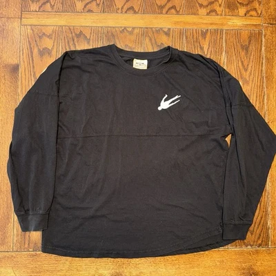 Camiseta De Colección Tercer Ojo Ciega Para Hombre XL Manga Larga Negra Doble Cara Spellout Foto 1 de 4