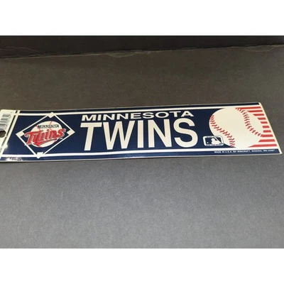 Minnesota Twins Vinyl Sticker/Decal - MLB Baseball - AL Central - Minneapolis MN - Image 1 of 3