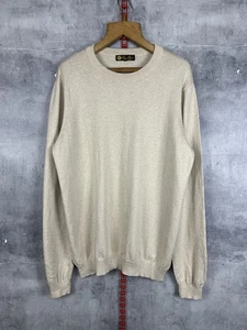 Loro Piana Mens  Beige Pullover Size 52 - Picture 1 of 10
