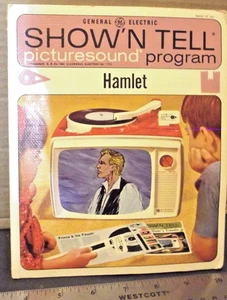 1964 GE Show'N Tell Picturesound Record & Slideshow Strip HAMLET ST-160 - Bild 1 von 2