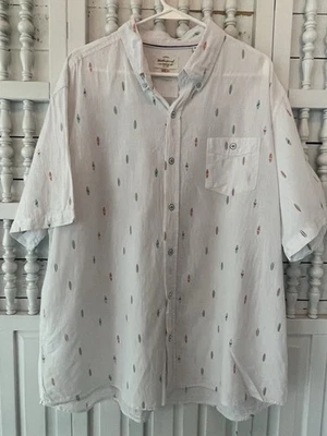 Original Weatherproof Vintage men's XXL washable linen button casual shirt, T12 - Image 1 of 4