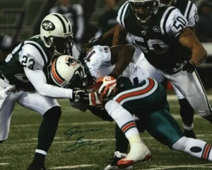"Miami Dolphins" Davone Bess Hand Signed 11X14 Color Photo COA - Picture 1 of 2