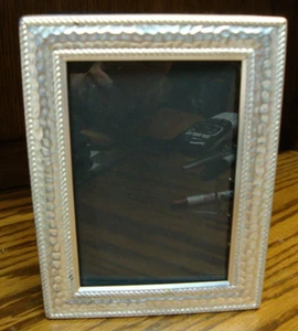 Mini-Photo Album Silver-Plate/Black Cover Frame~holds 81- 4"x6" Pictures     386 - Picture 1 of 5