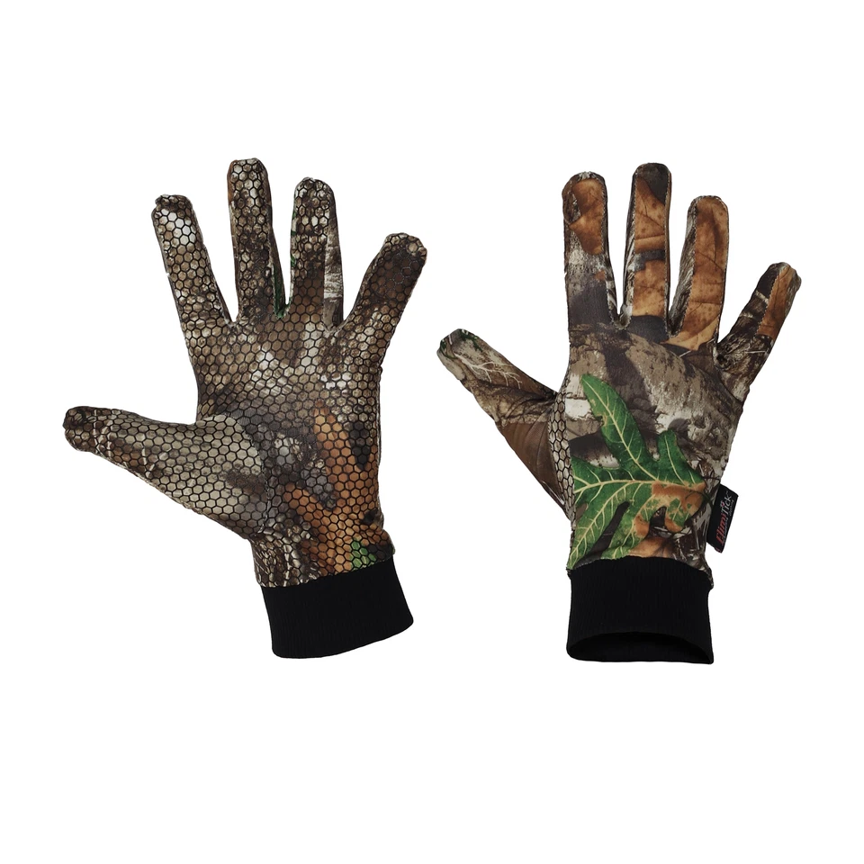Gamehide's Elimitick Unisex Tick Repelling Camo Turkey Hunting Gloves - Image 1 of 1