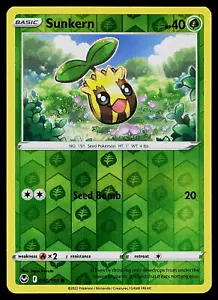 Pokemon SWSH12: Silver Tempest 005/195 Sunkern Reverse Holo - Picture 1 of 2