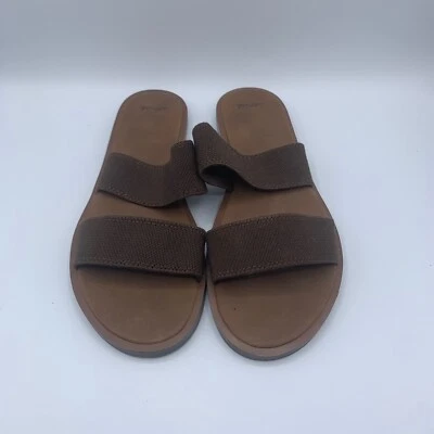 Sandalias Sanuk Yoga Gora Gora Doble Gore Dos Correas Deslizables Marrón EE. UU. Para Mujer Talla 8 Foto 1 de 4