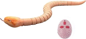 RC Realistic Snake Toy - Fast Moving Infrared Remote Control Rattlesnake, USB Ch - Picture 1 of 7