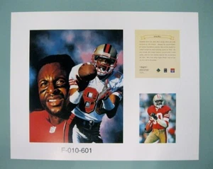 San Francisco 49rs Jerry Rice 1996 NFL Football 11x14 Kelly Russell Print - Picture 1 of 1