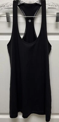 Camiseta sin mangas Lululemon para mujer informal gimnasio entrenamiento mujer’s logotipo sin talla punto Foto 1 de 4