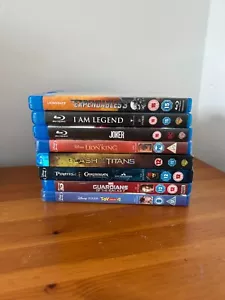 Blu-Ray Collection Bundle 8-Film Set DC Comics Disney Marvel Pixar - Picture 1 of 9