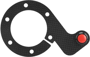Steering Wheel Horn Button,Momo Steering Wheel, Carbon Fiber External Horn Butto - Picture 1 of 12