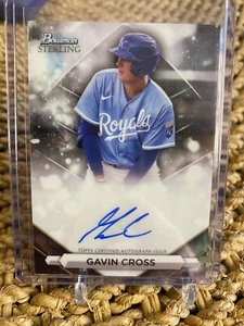 2023 Bowman Sterling - Prospect Autographs #PA-GC Gavin Cross (AU, RC) - Bild 1 von 2