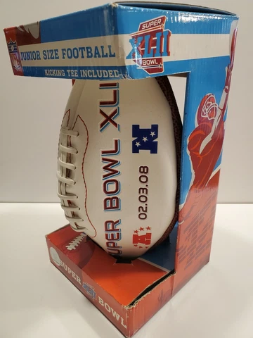 NFL Mini Size Football Super Bowl XLII 42 Junior Size  Collector’s Item Cover