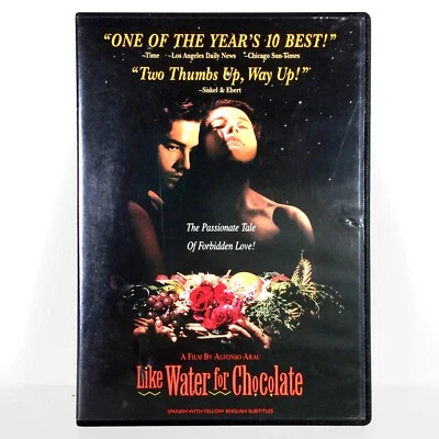 Like Water For Chocolate (DVD, 2000, Widescreen) Like New !     Lumi Cavazos - Image 1 of 3