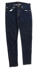 Club Monaco Blue Cotton Stretch Super Slim Denim Jeans Mens 28x30