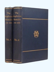JAMES HENRY MAPLESON The Mapleson Memoirs 1888 2 vols OPERA IMPRESARIO - Picture 1 of 7