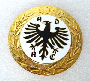ADAC Grill Badge - Vintage - NEW Mint PERFECT - Picture 1 of 5