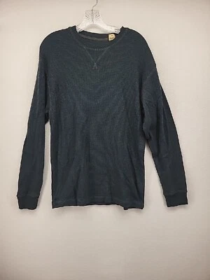 Red Head Brand Co Hombres Ropa Activa Top Azul Mediano Térmico Pullover Camisa Informal Foto 1 de 4