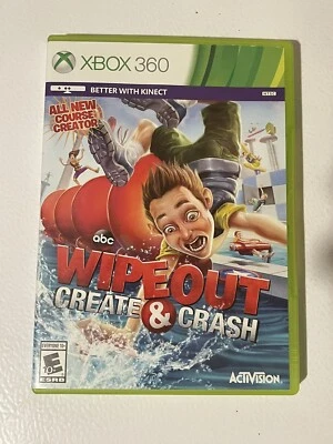 Wipeout: Create & Crash (Microsoft Xbox 360, 2013) Tested And Working No Manual - Image 1 of 4
