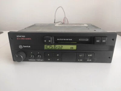 Teildefekt Grundig VW Beta 3 - 357035152B Autoradio Oldtimer Rarität vintage - Bild 1 von 4