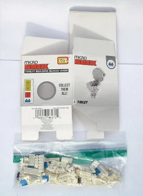 LOZ Micro Brix Series 1: Toilet - ultra-small building block system nano-blocks - Image 1 of 4