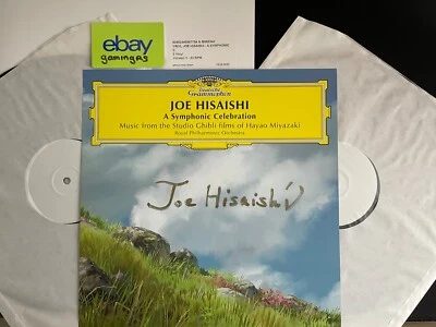 JOE HISAISHI A Symphonic Celebration 2LP Vinyl Signed LTD of 200 ⭐️FAST SHIP⭐️ - Image 1 of 4