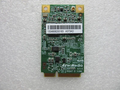AVerMedia A373-B TV Tuner Card DVB-T Minicard Mini PCIe Board A373AD 0405A373 - Image 1 of 4