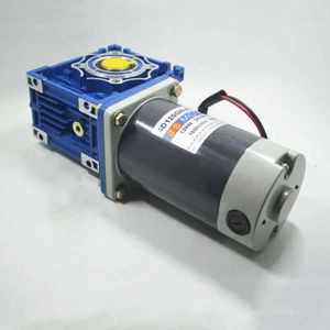 DC 12V/24V Worm Gear Speed Reducer Gearbox Electric RV Gear Motor High Torque - Picture 1 of 8