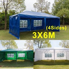 3Mx3M 3x4M 3X6M Party Tent Outdoor PE Garden Gazebo Marquee Canopy Awning 120g