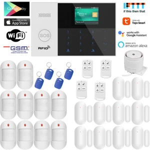E12 WiFi Cloud TUYA APP Wireless Home Security Alarm Burglar System Auto Dialer - Picture 1 of 12