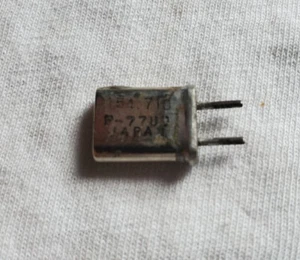 154,710mHz Scanner Kristall, 10,7mHz IF, für Regency, Radio Shack usw. - Bild 1 von 1