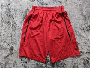 Nike Air Jordan Basketball Shorts Youth Boys Size Large Red Drawstring W Pockets - Picture 1 of 15