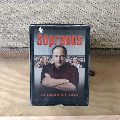 The Sopranos Complete First 1st Season VHS 5 Tape Box Set HBO Series - Image 1 of 4