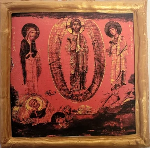 Die Verklärung Jesu Christi Metamorphose Berg Athos griechisch-orthodoxe Ikone - Bild 1 von 6