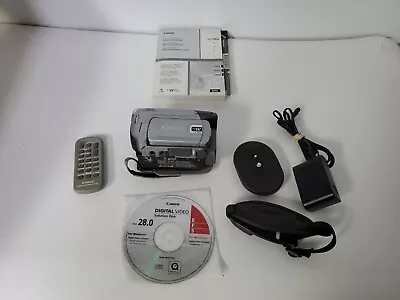 CANON DIGITAL VIDEO CAMCORDER ZR950 - Image 1 of 4