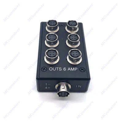 4 Pin Hirose Splitter Box for Sound Devices 688 633 Zoom F8 Adapter HR10A-7R-4S - Image 1 of 4