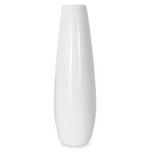 12Inch Tall Vase White Ceramic Flower Vase,Home Decor White Vase for Pampas G... - Picture 1 of 7