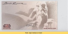 2009 Topps Star Wars: The Clone Wars Widevision Sketch Cards 1/1 #BRCD READ 3n6