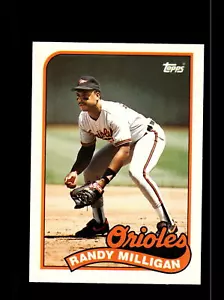 Baltimore Orioles Randy Milligan #81T Topps Baseball Near Mint or Better top - Picture 1 of 2