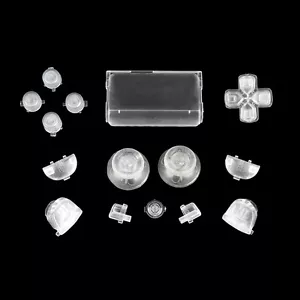 Sony PS4 Playstation 4 Full Button Set - Crystal - Picture 1 of 2